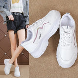 The Casual Shoes Women 2025 Autumn New Round Head Low Help In Korean Version Of The Student Small Old Father