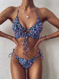 Zingj 2023 New Swimwear Bikini Ladies Split Print Bikini Swimwear