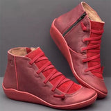 Boots Autumn And Winter New Women's Boots Large Size British Martin Boots Leisure Short
