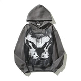 New Hoodie Sweater Printing National Tide Treasure Zipper Cardigan Print Hoodie