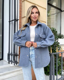 Women's Clothing 2025 Autumn And Winter New Hairy Casual Clip Long-Sleeved