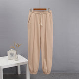 New Rope Sweatpants Hot Girl Wind Trousers Trousers Women's