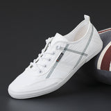 New Men's Shoes Pedaled Canvas Shoes Korean Version Of The Trend Casual Shoes Breathable Board Shoes