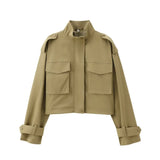 Women's Explosion Pocket Jacket Jacket + Folding