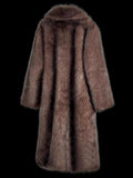 Fur Coat Plus Long Women's Imitation Fox Fur Coat Two-Color Coat To Keep Warm Winter Fur