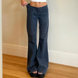 Vintage Low Waist Flare JeansOutfit