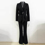 New Star Temperament Irregular Belt Suit Jacket Trousers Suit Suit Suit Suit Suit Suit Suit