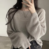 Zingj Ice Silk Sweater Women Summer 2023 New Loose Outside Wear Sunscreen Smock Versatile Air-Conditioned