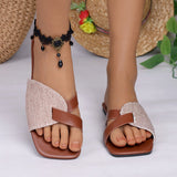 Summer Women's New Fashion Sandals Beach Wear Anti-Slip Flat Bottom Cool