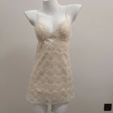 Pajamas Woman 2025 Summer New French Temperament Slimming Shiny Shiny Piece Short Sling Aja Nyaja Skirt