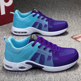 Flying Air Cushion Women's Shoes Mesh Breathable Leisure Sports Running