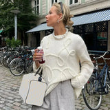 Knit Swirl Sweater-Outfit