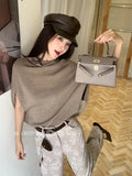 Xixi 13 Line 2025 Autumn White Standard Denim Denim High-Waisted Straight-Legged Trousers Women