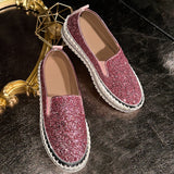 Loose Cake Thick-Soled Women's Shoes Flat-Soled Single Shoes In Spring New Casual Pedal Pedalle Pedalle