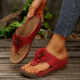 Women's Shoes 2025 Spring And Summer New Slope And Open Toe Wearing Slippers Women Cool Drag 45