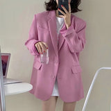 Zingj Spring And Autumn Black Small Suit Jacket Female Korean Version Of The British Wind Web Red Design Sense Of Women's Suit Women's