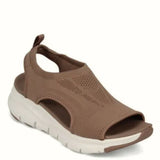 Thick-Bottomed Flying Fabric Dew Sandals Women's Large-Size Sports Fish Mouth Beach Cold