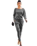 Zingj New Women's Wear Autumn And Winter Urban Leisure Two-Piece