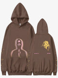 Fashion Hip Hop Print Sp5der Cobweb Hoodie Sweater Suit Men's