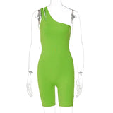 2023 Solid Sleeveless Halter Sexy Playsuit Summer Autumn Women Fashion Streetwear Outfits Party Elegant