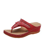 New Slippers Women's Summer Sleeve Sandals Large Thick Soles Of The Foot Cold