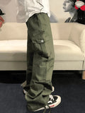Men's Vintage Straight-Leg Cargo Pants- Outfit