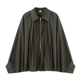 Explosion Women's Puff Sleeve Pilot Jacket