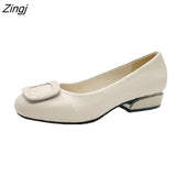 Ladies Loafers Fashion High Quality Ladies Flat Pointed Toe High Heels Party Dresses Ladies Shoes Summer High