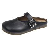 Bottom Bag Head Half Slippers Women Wear 2025 New Summer Pedaled Shoes Flat With Skirt Cool