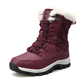 Boots Women's Shoes 2025 New Plus Thick Autumn Winter Women's Boots Sports Leisure Warm Cotton