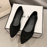 Leopard-Print Soft-Bottomed Velvet Shoes Women 2025 New Flat Velvet Flat For Good Things Shallow Mouth Comfortable Single