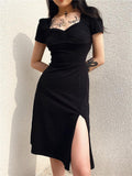 Academia Leg Split Midi