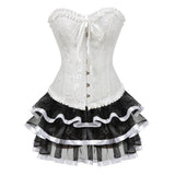 Court-Sleaf-Sleaf-Sedosom Set Rules Lotus Leaf Lace-Lace-Up