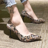 crystal metal snow rivets single shoes red/black women wedding shoes pointed toe thin high heels slip on pumps