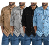 Of The Cowboy Man Shirt Burst Men's Spring And Autumn Cardigan Wish European Version Of The Code Fast
