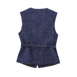 Women's Clothing INS Net Red Explosive With Belt Beads Texture