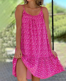 Summer 2025 New Wish Garden Wind Smashed Flower Sleeveless Sleeves With Vest