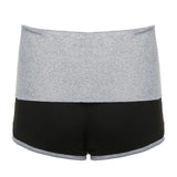 Hottie Letter Print Bag Hip Shorts Sexy Skinny Peach Hips Hot