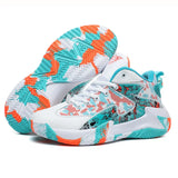 Wear-Resistant Basketball Shoes Net Airable Teen Adult Large-Size Men's And Women's Actual Combat Training