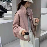 Hairy Short Pie Overcomes Women's 2025 Winter Korean Leisure Submachines Loose Small Thicken To Keep Warm