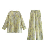 New Printing Shirt 478630300 Loose Trousers
