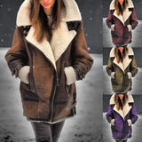 Winter New Product Explosion Bill Thick Fur One Female Coat Wish Warm