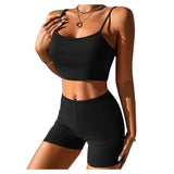 New Sexy Suspension Shorts Fashion Set Yoga Sports