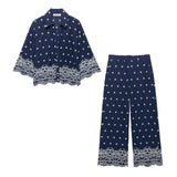 Women's Long-Sleeved Loose Embroidery Dress