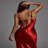 New Women's Slings Leakage Back Sexy Dress Body Fashion