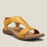 Wind Sandals Women 2025 Summer Flat Bottom Magic Sticker Beach Cool