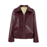 Wind Leather Jacket 2025 Autumn And Winter New Loose Coat Fashion Leather Leather New Women's