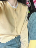 Two Knitted Cardigans Women Autumn Long-Sleeved Niche Inside The Design Of Soft Glutinous Sweater Coat