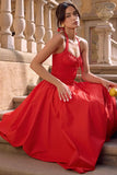 New High-End Women's Sexy Hanging Neck Broken Dress Dress Dress Dress Dress Dress