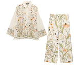 Women's Summer New Fashion Simple Loose Print Leisure